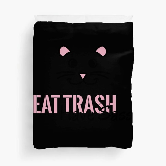 Eat Trash Have Sass Possum Duvet Covers