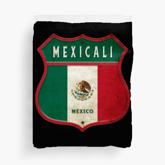 Mexicali Mexico crest design Duvet Covers