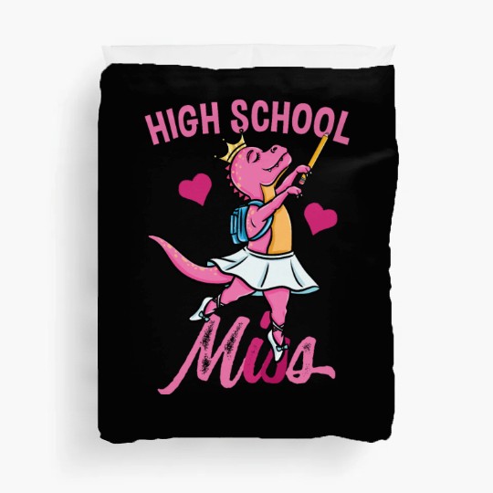 High School Miss Ballet Back To School Girls Duvet Covers