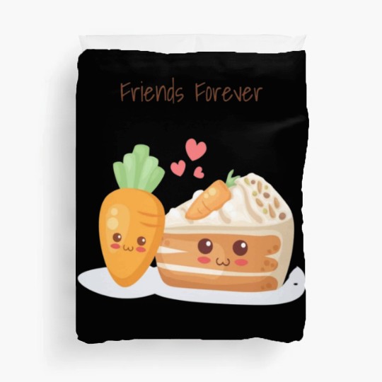 Friends Forever Carrot & Cake Duvet Covers