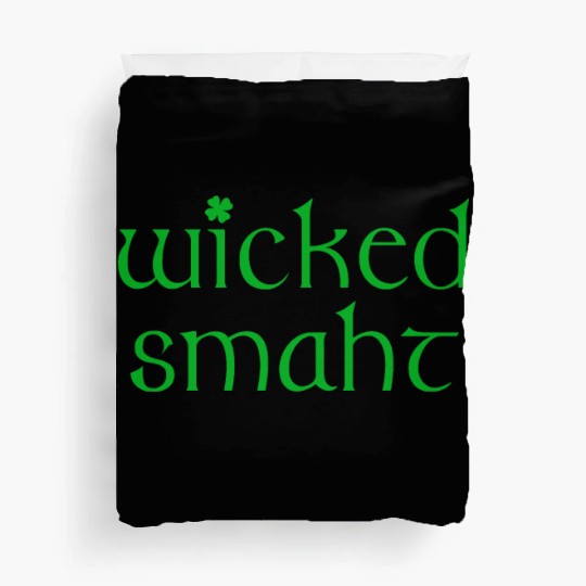 Wicked Smaht Irish Boston Duvet Covers