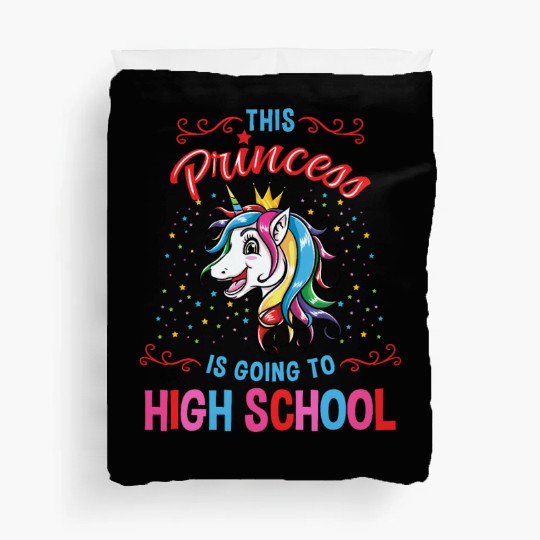 This Princess Is Going To High School Girl Duvet Covers