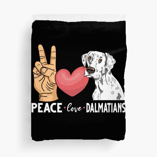 Cute Dalmatian Dog Lover Duvet Covers