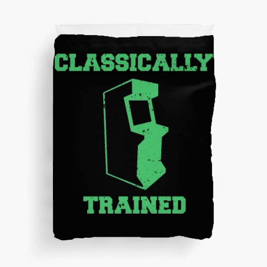 Classically Trained | Arcade player Duvet Covers