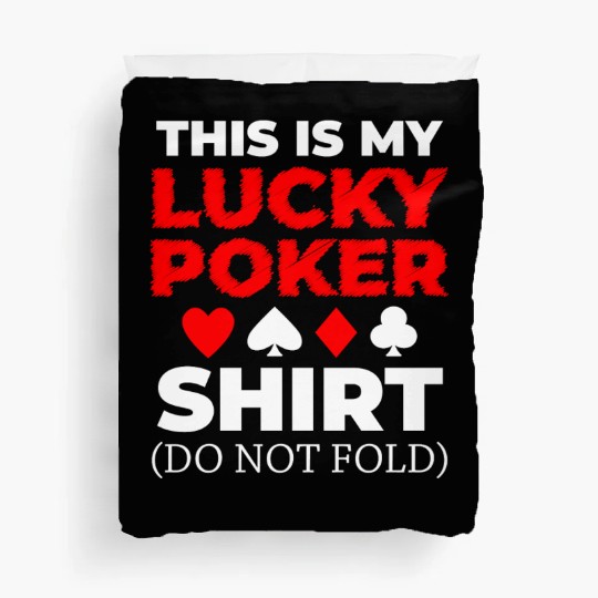 Card Game Blackjack Win Play Duvet Covers
