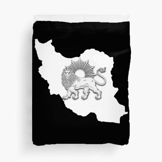 Iran Lion Sun Duvet Covers