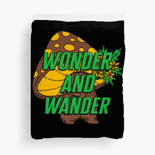 Fungi Duvet Covers, Wonder And Wander Duvet Covers, Funny Healthy