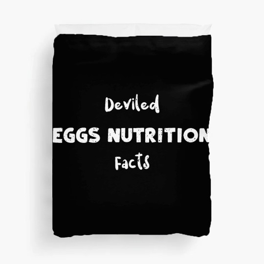 Deviled Eggs Nutrition Facts Duvet Covers