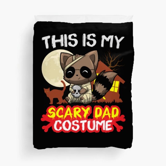 This Is My Scary Dad Costume Funny Halloween Duvet Covers