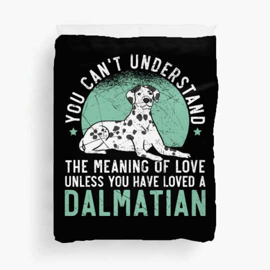 Spot Squad Paw Love Puppy Breeder Dalmatian Dog Duvet Covers