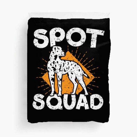Spot Squad Paw Love Puppy Breeder Dalmatian Dog Duvet Covers
