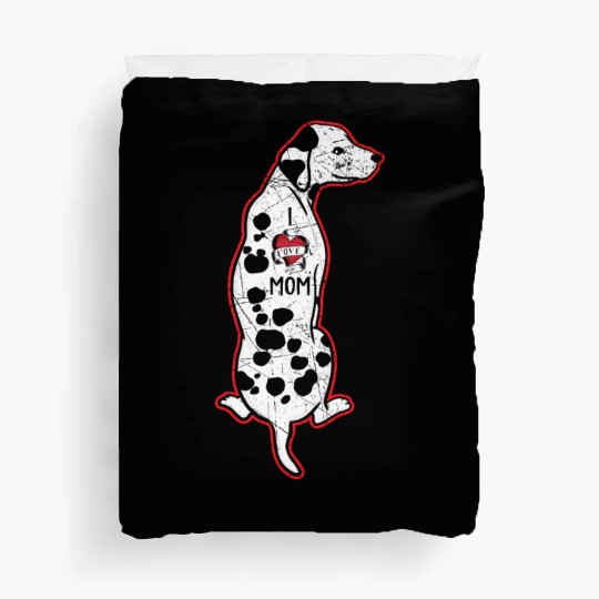 Spot Squad Dalmatian Owner Dog Lover Mothers Day Duvet Covers