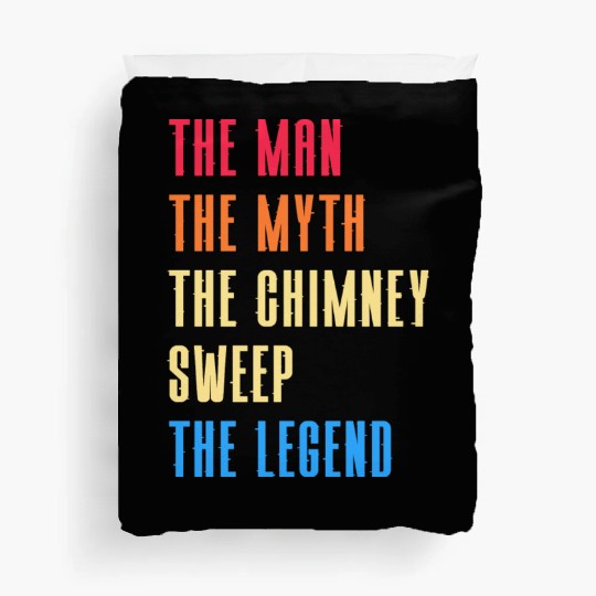 Profession Fireplace Chimney Sweep Duvet Covers