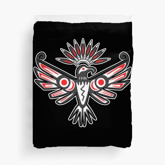 Native American Thunderbird for Tribal Art Lover Duvet Covers