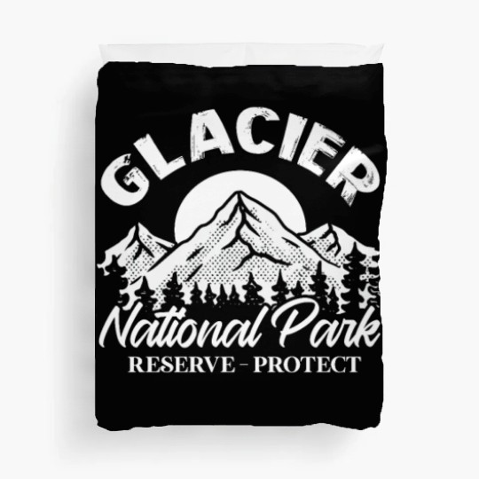 Glacier National Park Reserve Protect Duvet Covers