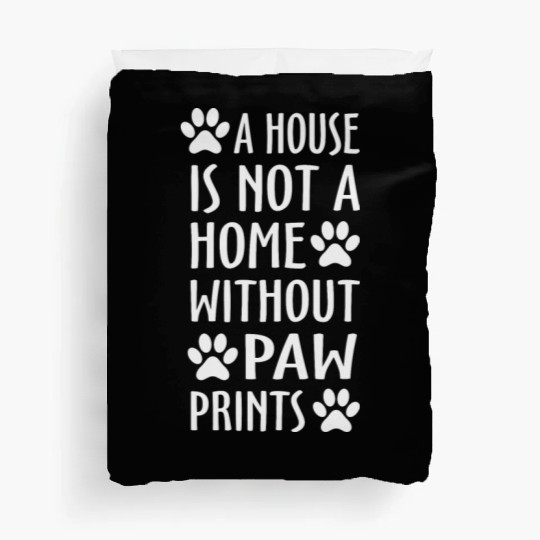 Paw prints Duvet Covers