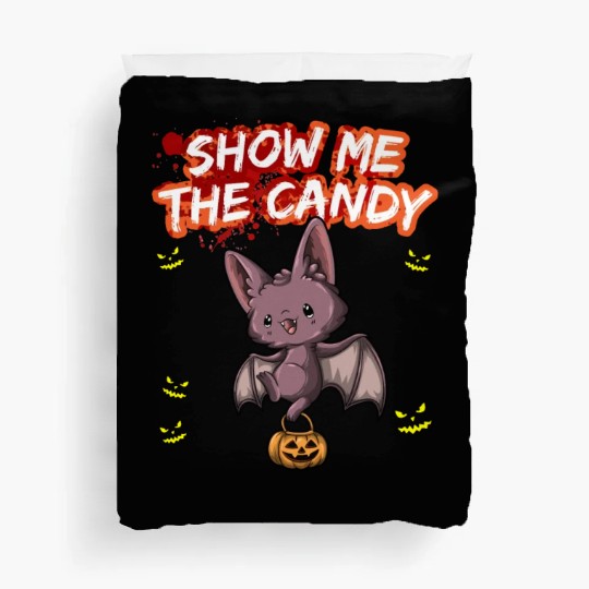 Show Me The Candy Halloween Costume Trick Or Treat Duvet Covers