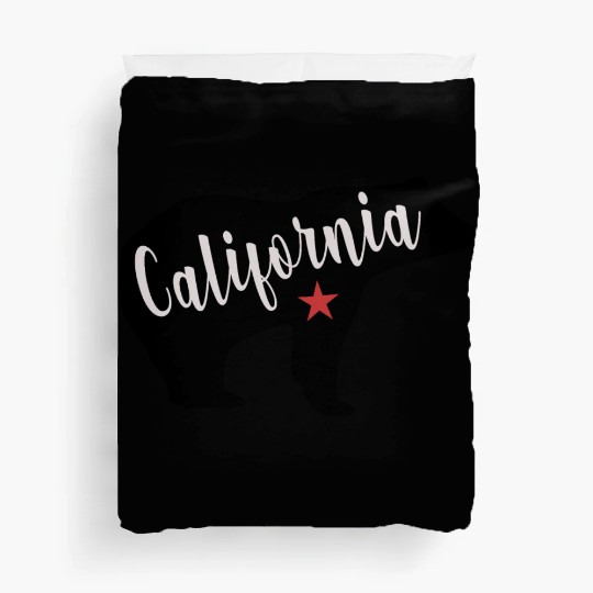 California Bear Flag Duvet Covers