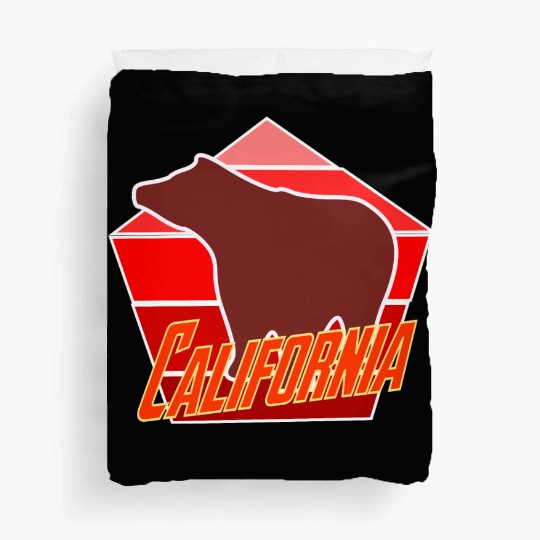 California Bear Flag Duvet Covers