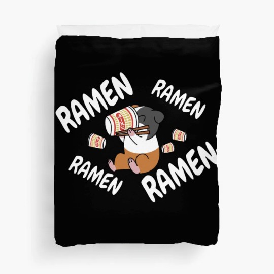 Guinea Pig Instant Ramen Noodles Duvet Covers