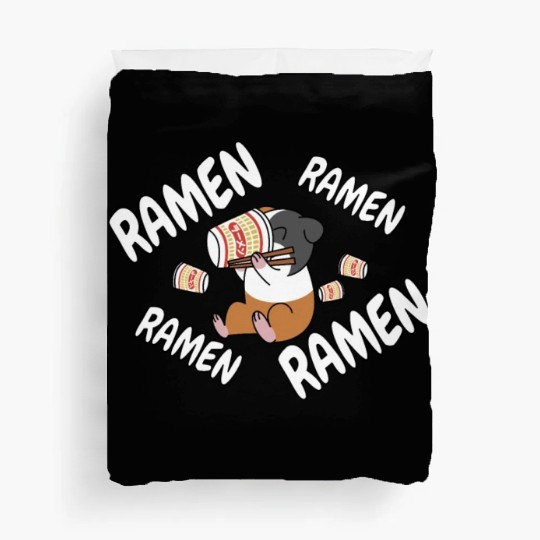 Guinea Pig Instant Ramen Noodles Duvet Covers
