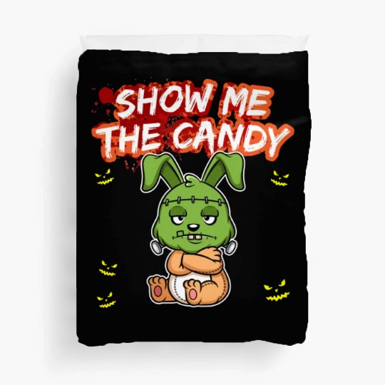 Show Me The Candy Halloween Costume Trick Or Treat Duvet Covers