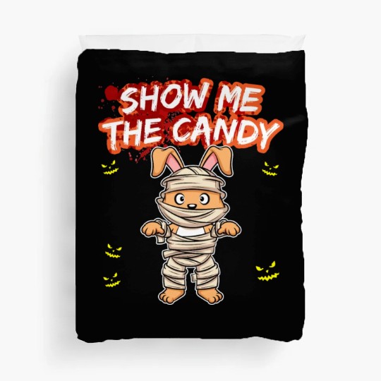 Show Me The Candy Halloween Costume Trick Or Treat Duvet Covers