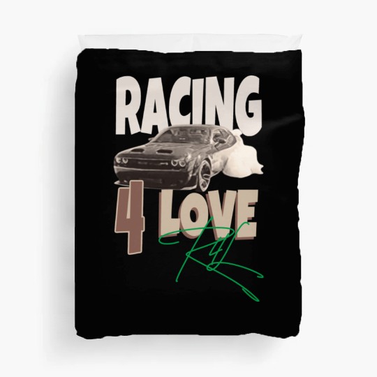 NASCAR Brown R4L Duvet Covers