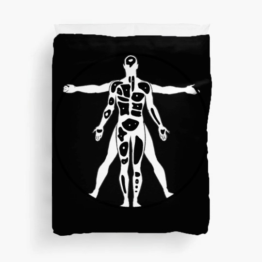The Bouldering body Duvet Covers