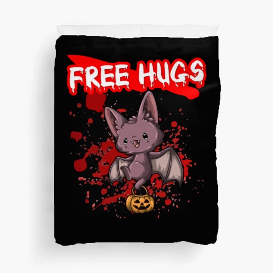 Free Hugs Halloween Sarcasm Scary Creepy Costume Duvet Covers