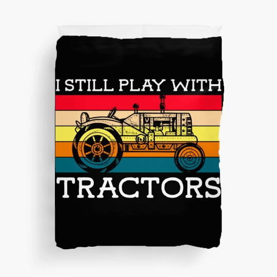Tractor Farmer Hero Rural Youth Duvet Covers