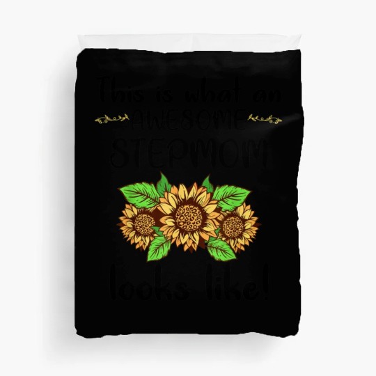 Mothers Day Bonus Step Mom From Stepdaughter Duvet Covers