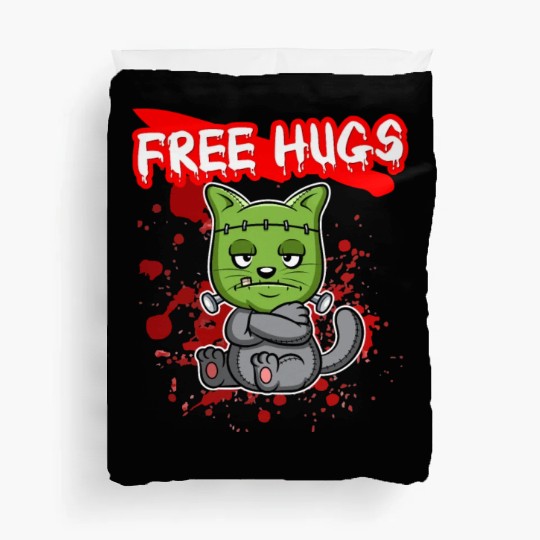 Free Hugs Halloween Sarcasm Scary Creepy Costume Duvet Covers