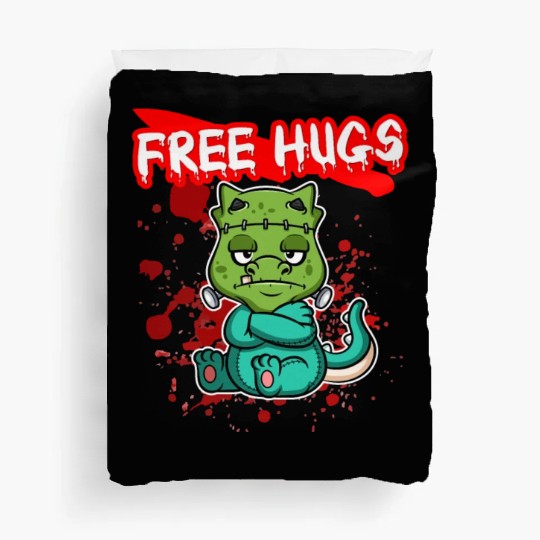 Free Hugs Halloween Sarcasm Scary Creepy Costume Duvet Covers
