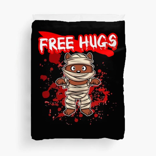 Free Hugs Halloween Sarcasm Scary Creepy Costume Duvet Covers
