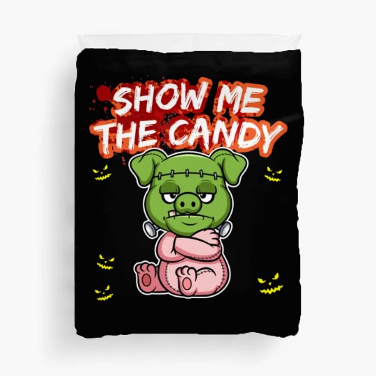 Show Me The Candy Halloween Costume Trick Or Treat Duvet Covers