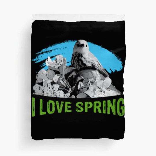I love SPRING with Eagle Duvet Covers