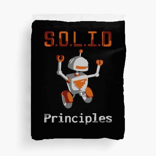 SOLID principles Duvet Covers