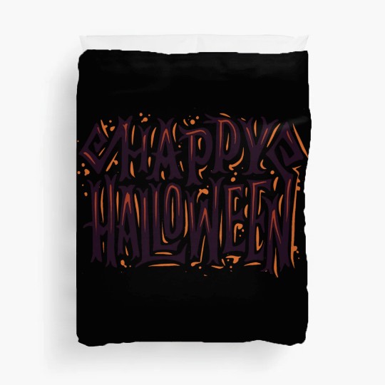 happy halloween Duvet Covers