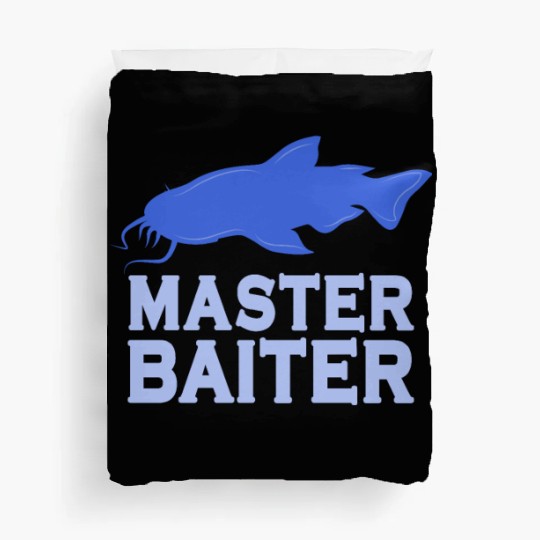 Master Baiter - Wels Catfish Hunter Duvet Covers