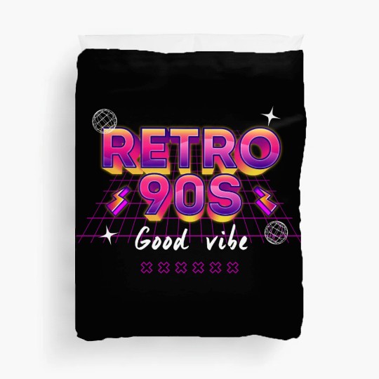 90s! - Synthwave/Retrowave/Vaporwave 90s Duvet Covers