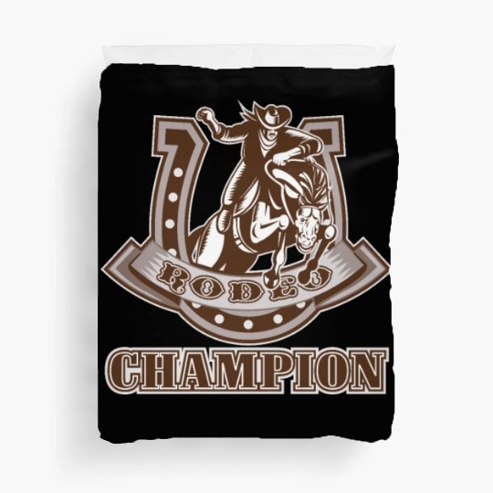 Vintage Rodeo Cowboy/Horse rider Duvet Covers