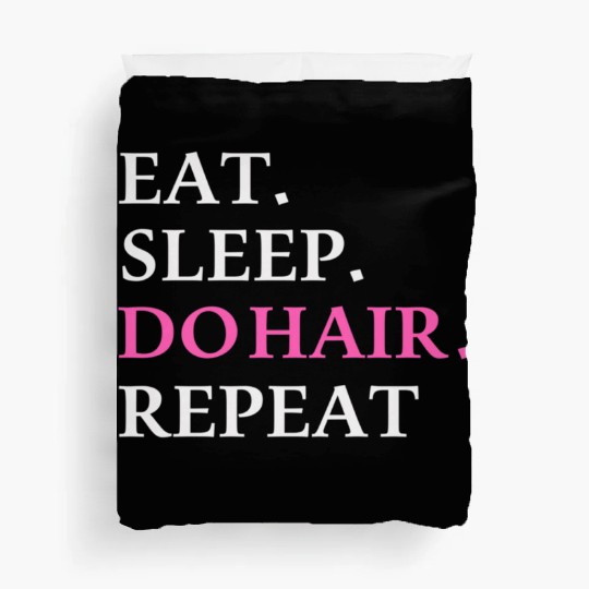 HairStylist Funny Duvet Covers Cosmetologist Gift Salon