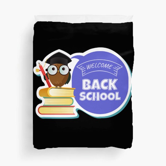 Back to School Sticker Duvet Covers