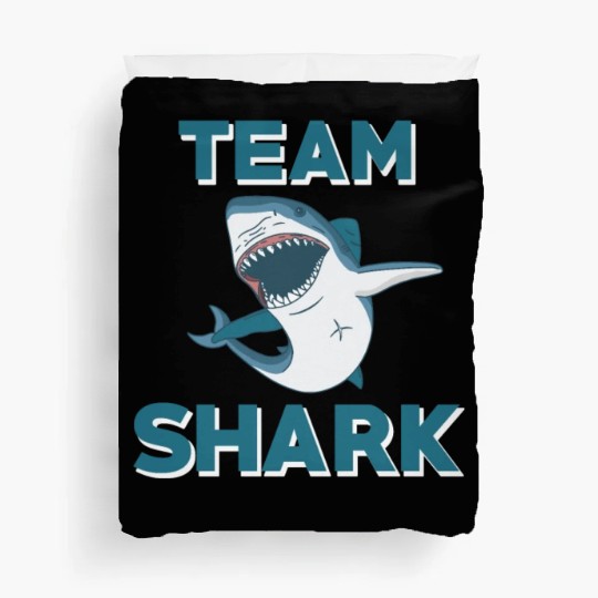 Team Shark Duvet Covers