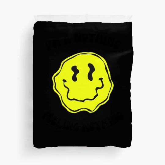 I'm a nothing feeling nothing - YELLOW Duvet Covers