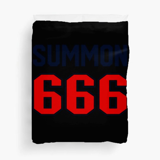Summon 666 Jersey Satanist Devil Worshipper 666 Duvet Covers