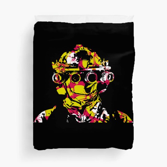 Tropical Gun Lover Firearm Beach Hawaiian Operator Duvet Covers