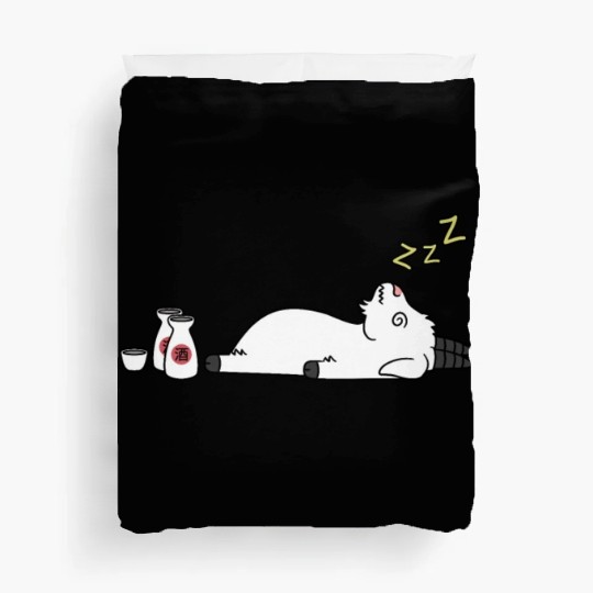 Goat Sake Drunk Duvet Covers