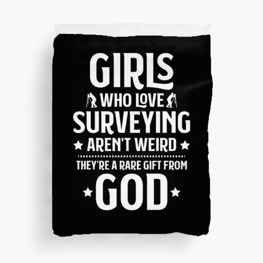 Land Surveyor Surveying Geodesy Geodesist Duvet Covers